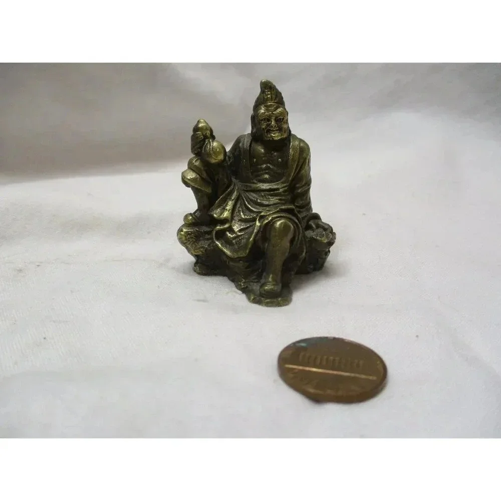 Ji Gong Chinese Buddist Monk,‎ Bronze Figurine